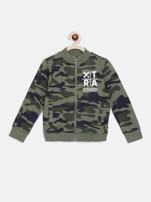 French Terry Sweatshirt With Print